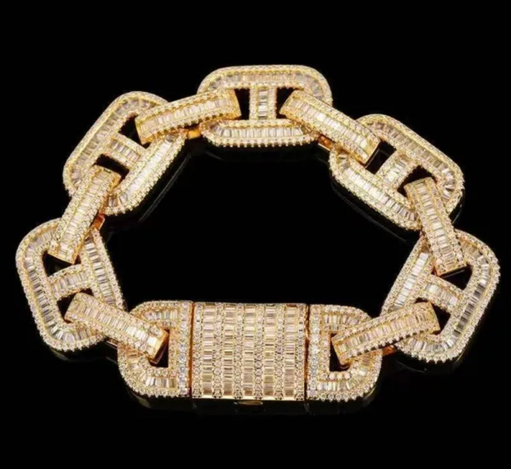 Bracelet Royal Link VVS Moissanite