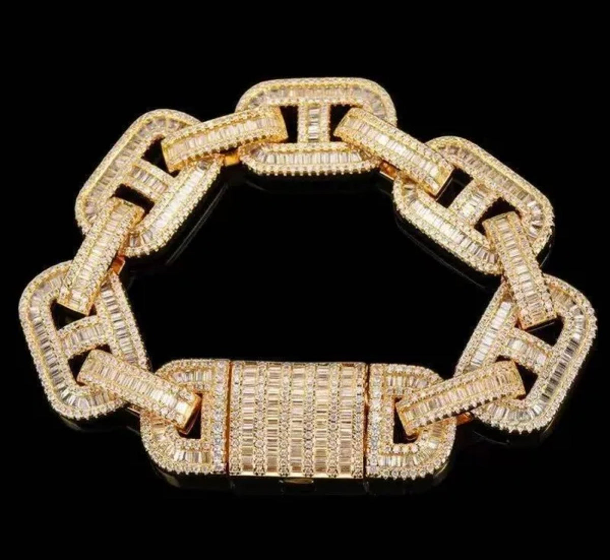 Bracelet Royal Link VVS Moissanite