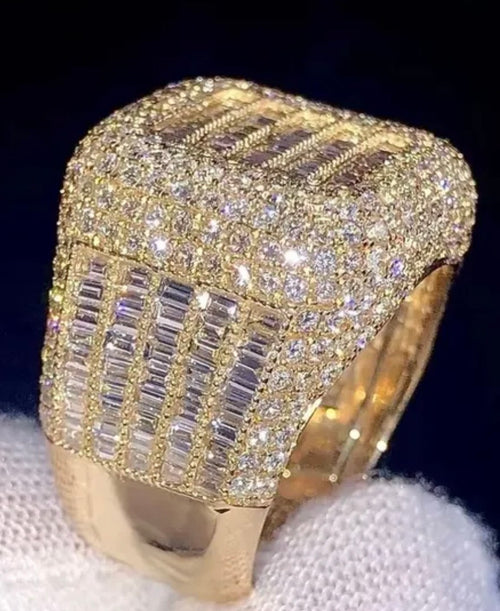 Bague Royale VVS Moissanite – Or