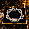 Bracelet Royal Link VVS Moissanite